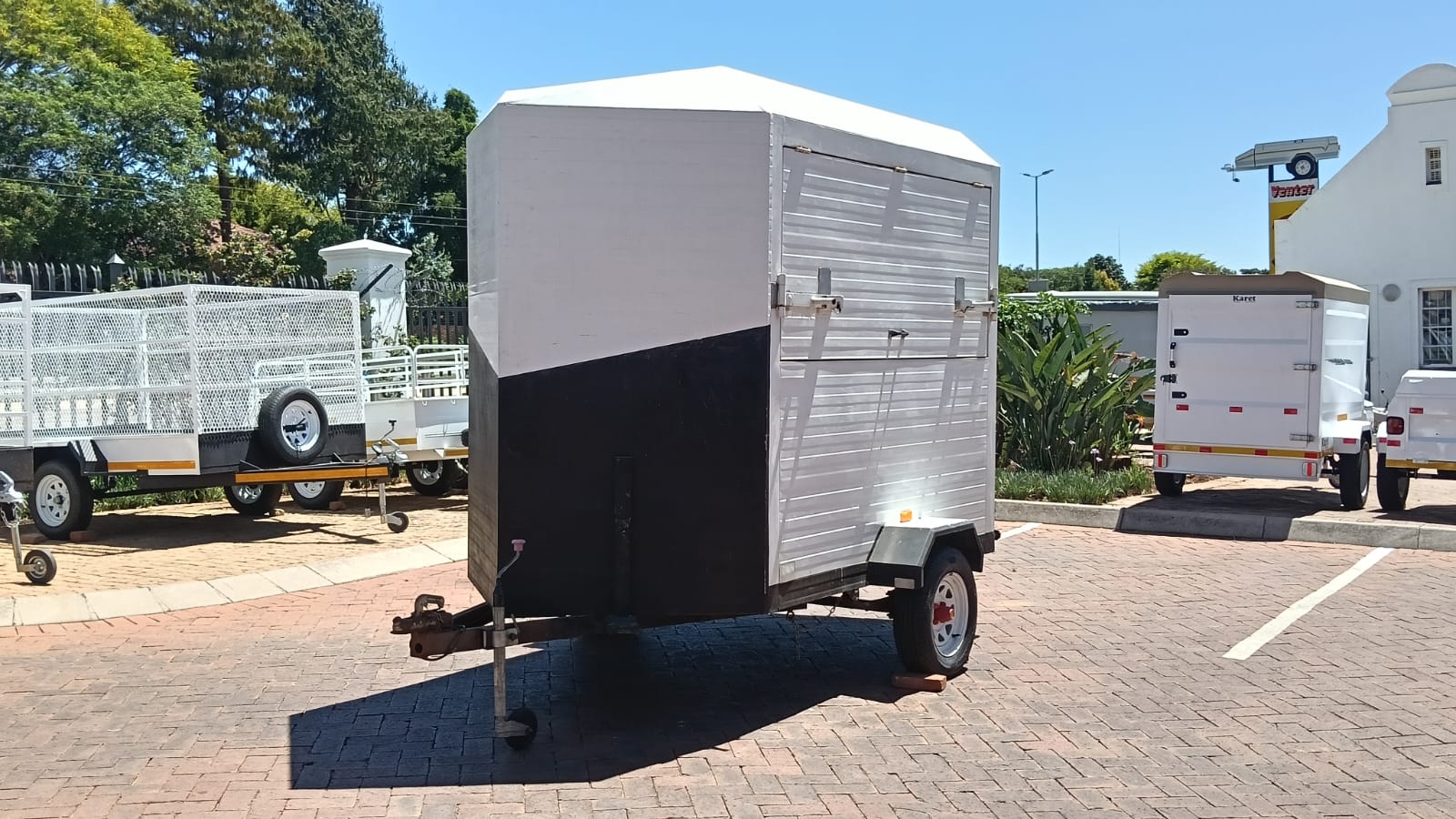 Used Venter Kiosk Unbraked Trailer Used Venter Kiosk Unbraked Trailer